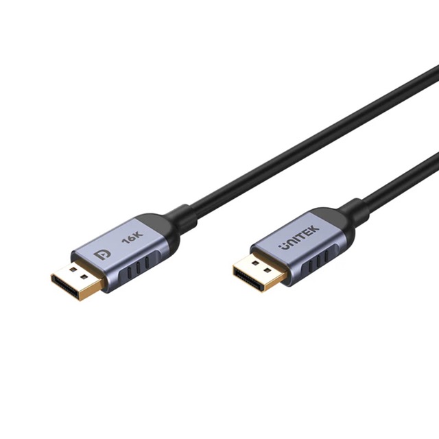 Kabel DisplayPort męski na DisplayPort męski v.2.1 2.0m Unitek 8K 120Hz