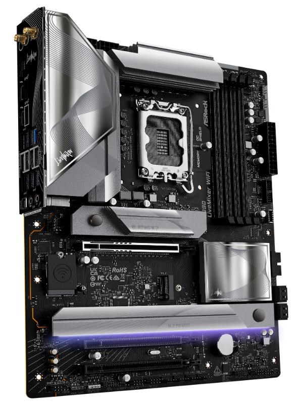 Płyta Socket LGA1851 ASRock Z890 LIVEMIXER WIFI - obrazek 3