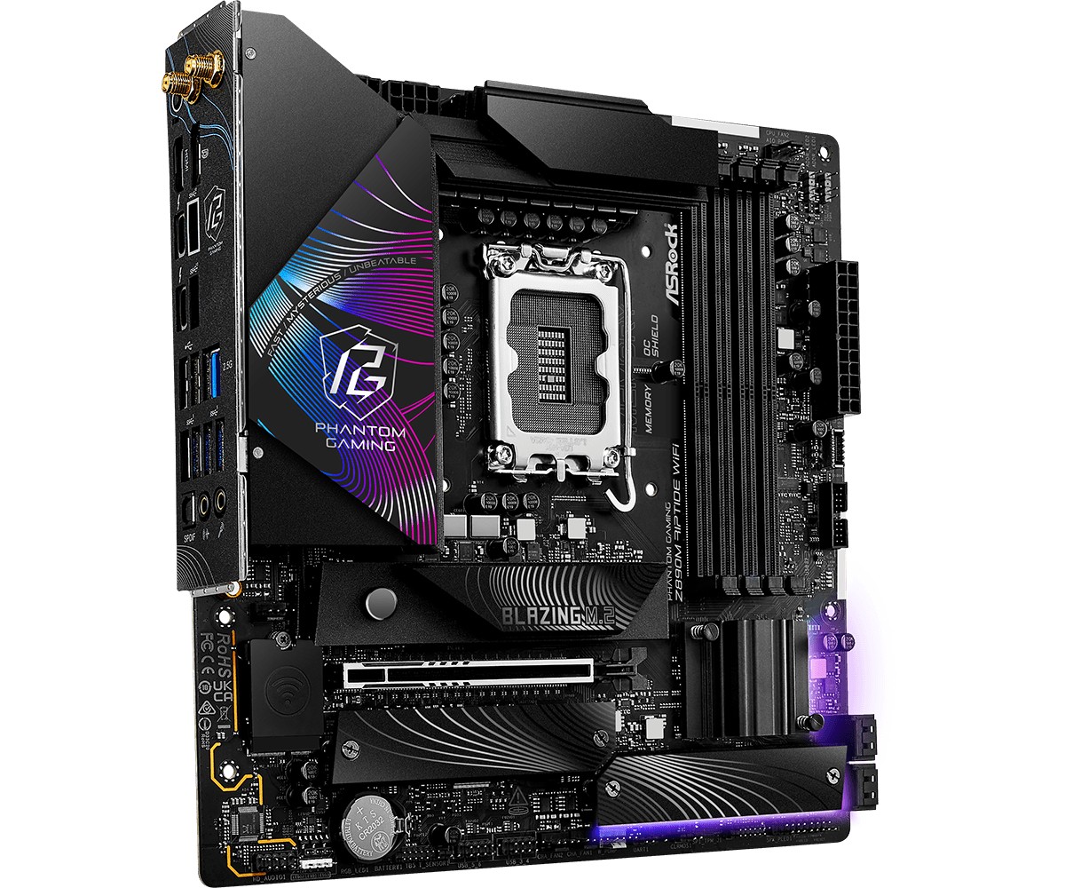 Płyta Socket LGA1851 ASRock Z890M RIPTIDE WIFI - obrazek 3