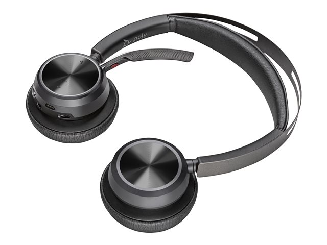 Słuchawki bezprzewodowe Poly Voyager Focus 2 USB-A + Podstawka ładująca - obrazek 5