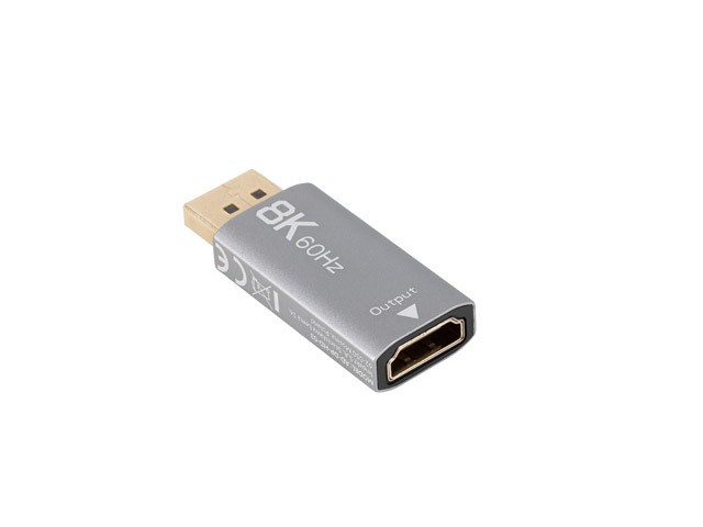 Adapter DisplayPort męski na HDMI żeński 8K Lanberg - obrazek 2