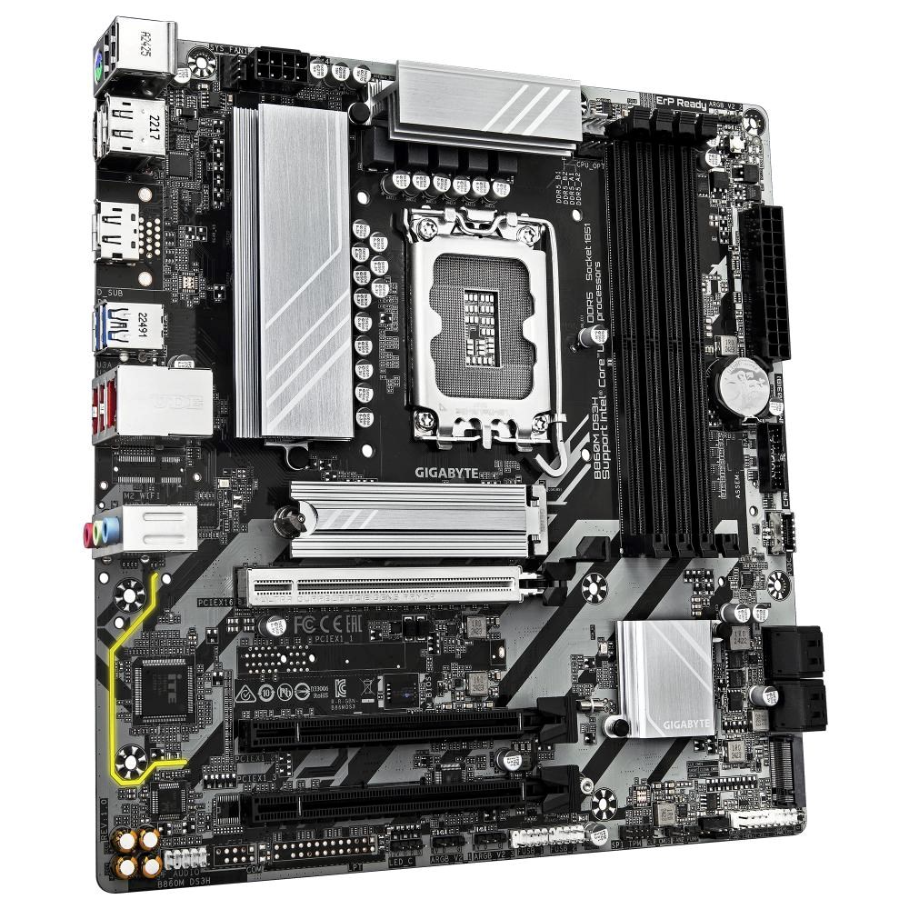 Płyta Socket LGA1851 Gigabyte B860M DS3H - obrazek 4