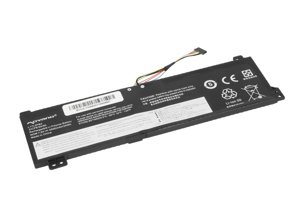 Bateria do laptopa Lenovo V130-15IGM, V330-15IKB 7.6 V 4500 mAh