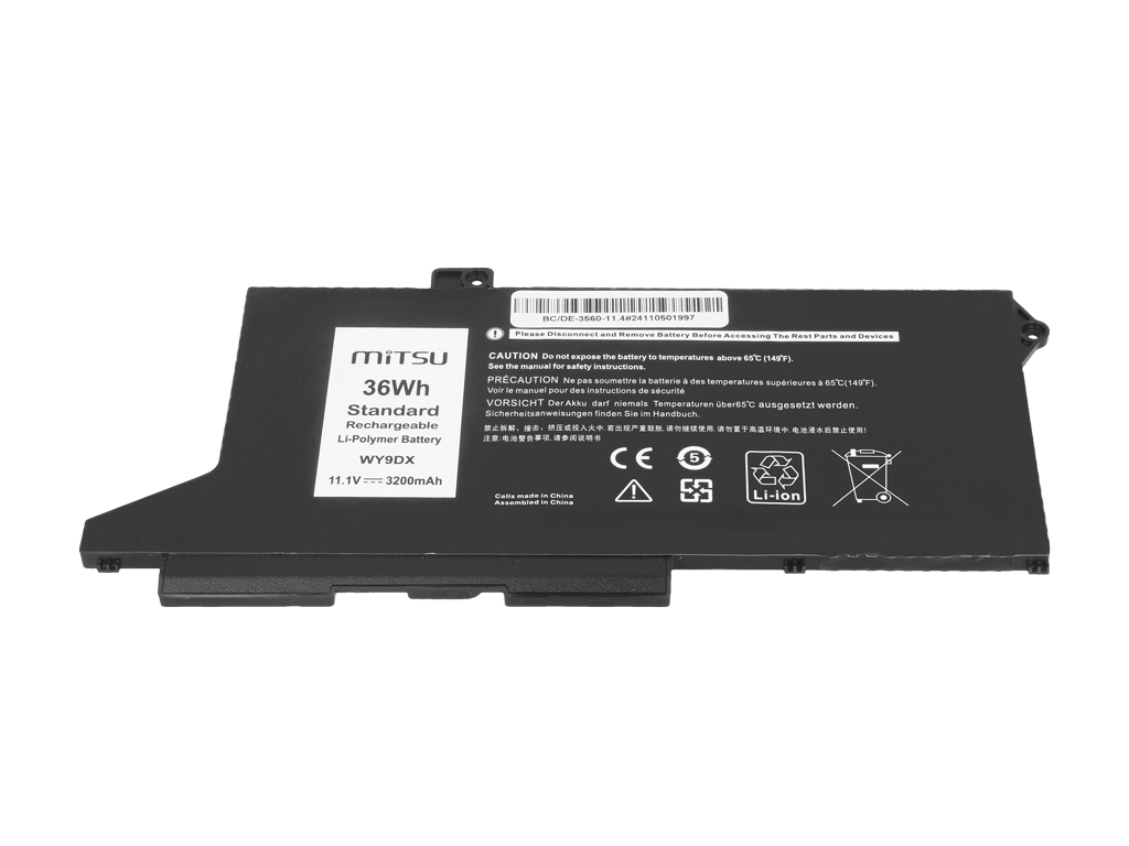 Bateria do laptopa Dell Latitude 5420, 5520, Precision 3560 11.1 V 3200 mAh - obrazek 2