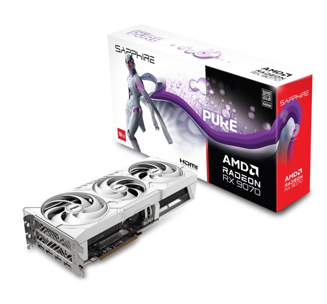 Radeon RX 9070 16GB Sapphire Pure