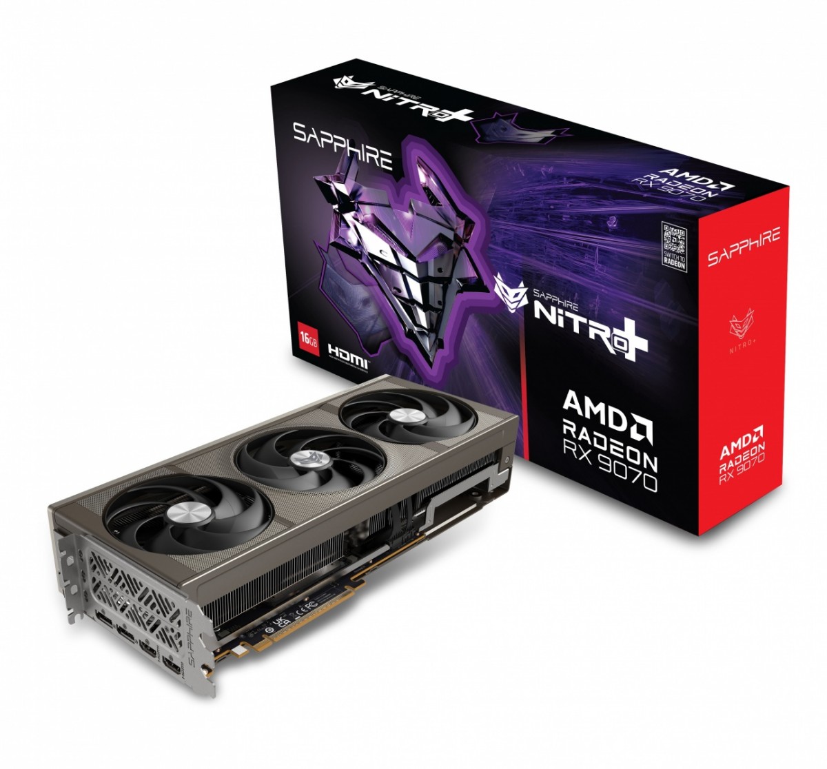 Radeon RX 9070 16GB Sapphire Nitro+ OC