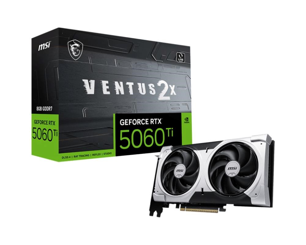 GeForce RTX 5060 Ti 8GB MSI Ventus 2X Plus