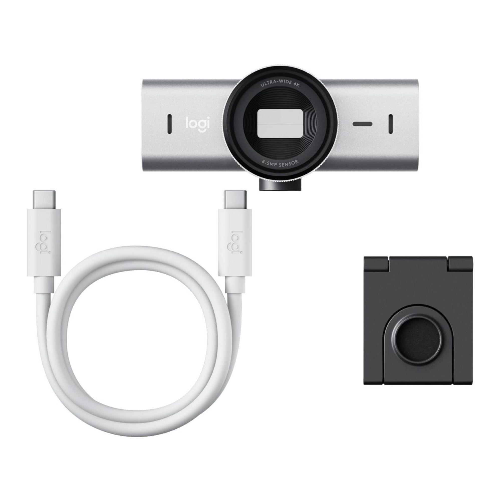 Kamera internetowa Logitech MX BRIO 4K Jasnoszara - obrazek 5