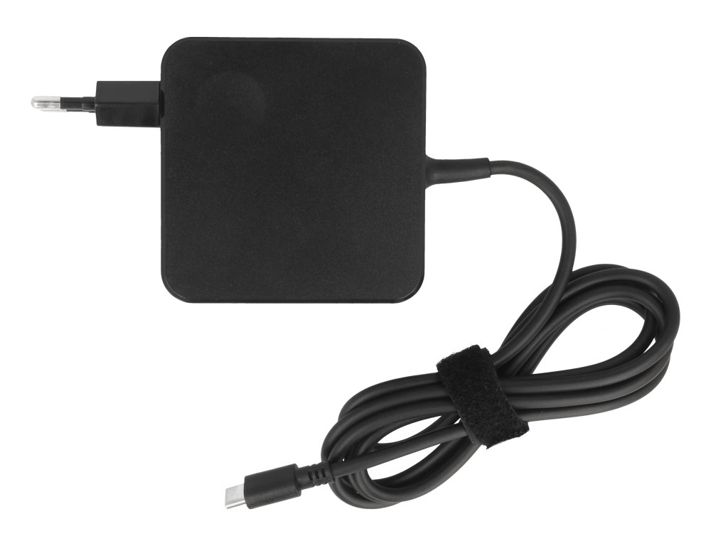 Zasilacz sieciowy do laptopa USB Type-C 65W Uniwersalny 10 wtyków Czarny - obrazek 2