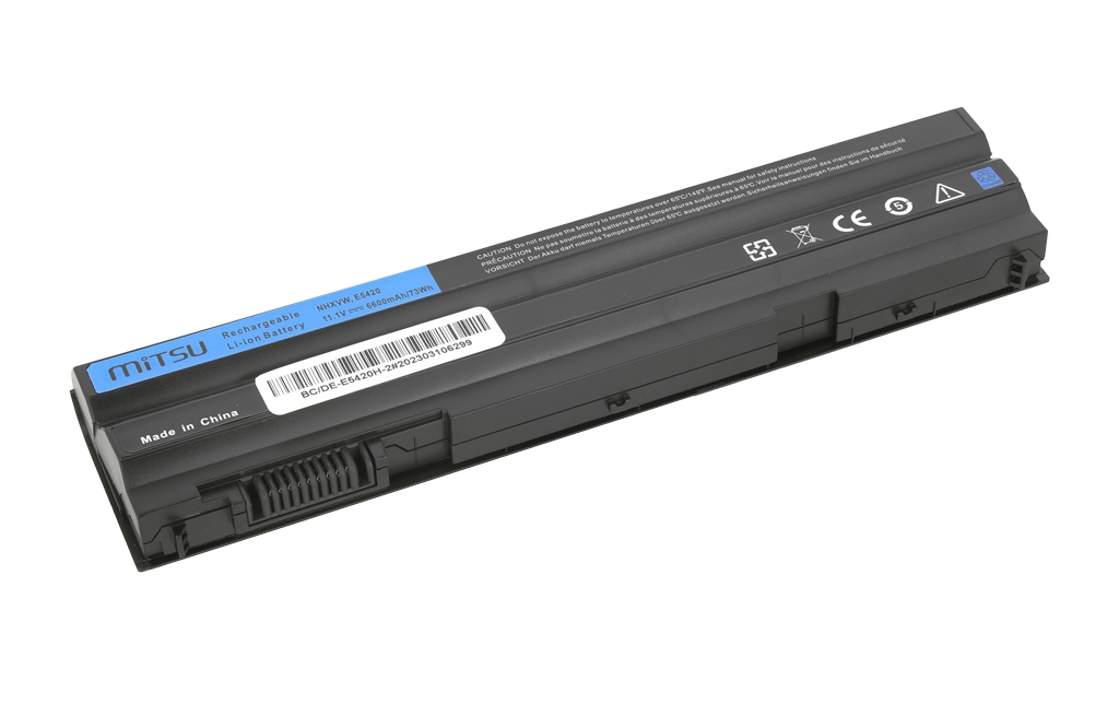 Bateria do laptopa Dell Latitude E5420; E6420 11.1 V 6600mAh