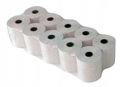 Rolki termiczne do kas i drukarek fiskalnych  57x20 10 szt.