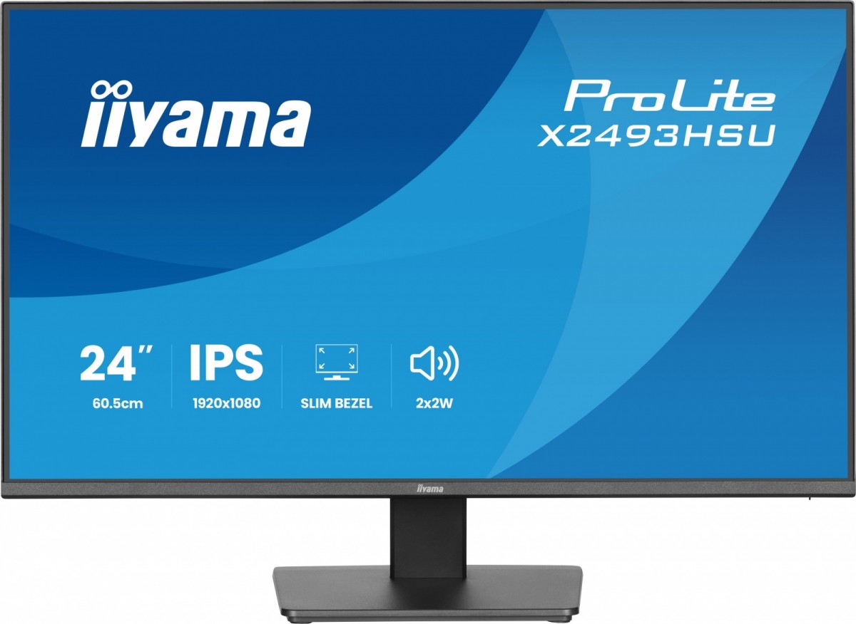Monitor 23,8" iiyama ProLite X2493HSU-B1