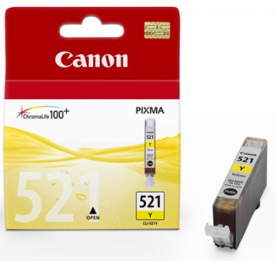 Tusz Canon  CLI-521  Yellow  440 str.
