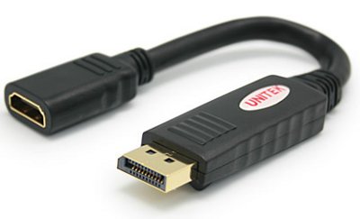 Adapter DisplayPort męski na HDMI żeński Unitek