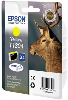 Tusz Epson T1304 Yellow 765 str. - obrazek 2