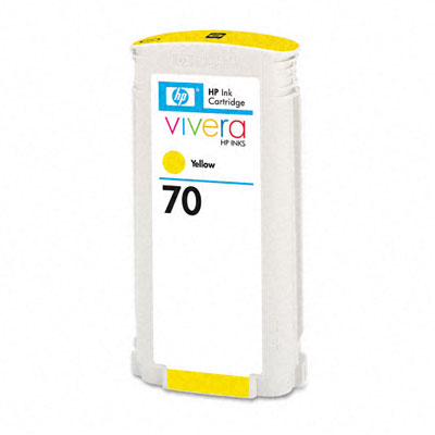 Tusz HP 70 C9454A Yellow 130 ml. - obrazek 2
