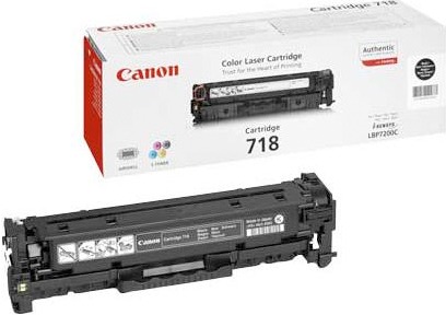 Toner Canon CRG-718BK Black 3400 str.