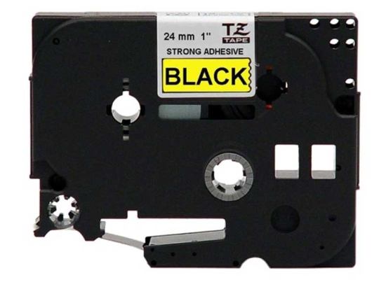 Taśma do drukarki etykiet Brother TZS651 Laminowana 24mm - obrazek 2
