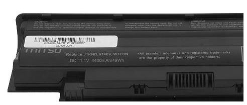 Bateria do laptopa Dell Inspiron 13R; 14R; 15R; 17R 11.1 V 4400mAh - obrazek 5
