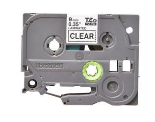 Taśma do drukarki etykiet Brother TZe121 9 mm Czarne na Przeźroczystym - obrazek 4
