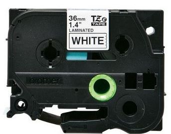 Taśma do drukarki etykiet Brother TZe261 36mm Czarny na Białym - obrazek 4