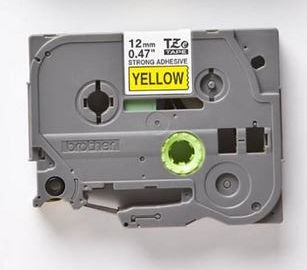 Taśma do drukarki etykiet Brother TZeS631 12mm Czarny na Żółtym - obrazek 4