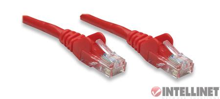Kabel RJ45/RJ45 10 m Patchcord Kategoria 5e Czerwony - obrazek 4