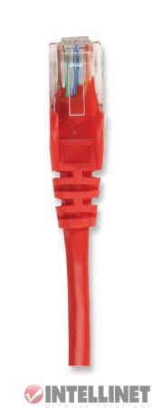 Kabel RJ45/RJ45 10 m Patchcord Kategoria 5e Czerwony - obrazek 3