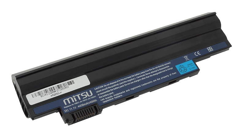 Bateria do laptopa Acer D255; D260 11.1 V 4400 mAh