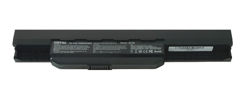 Bateria do laptopa Asus A5; K53 10.8 V 4400 mAh - obrazek 2