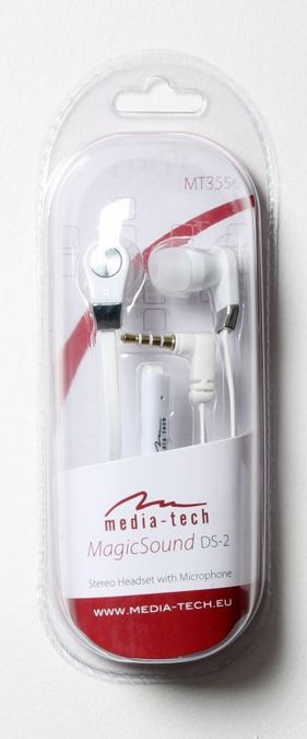 Słuchawki Media-Tech MAGICSOUND DS-2 Białe - obrazek 2