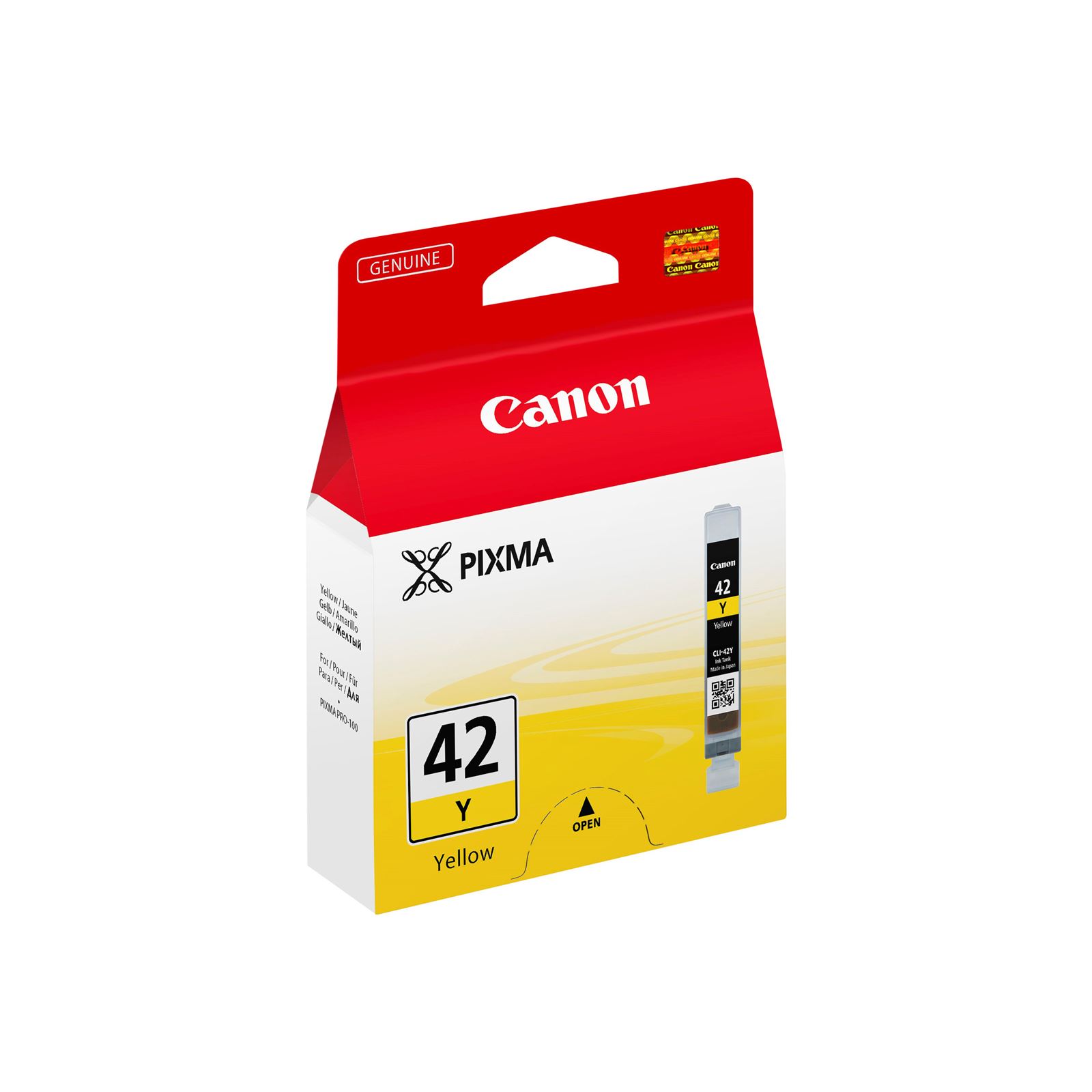Tusz Canon  CLI-42  Yellow  284 str.