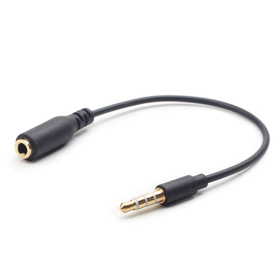 Kabel Audio Mini Jack Stereo męski na Mini Jack żeński 0.175 m Przedłużacz Gembird