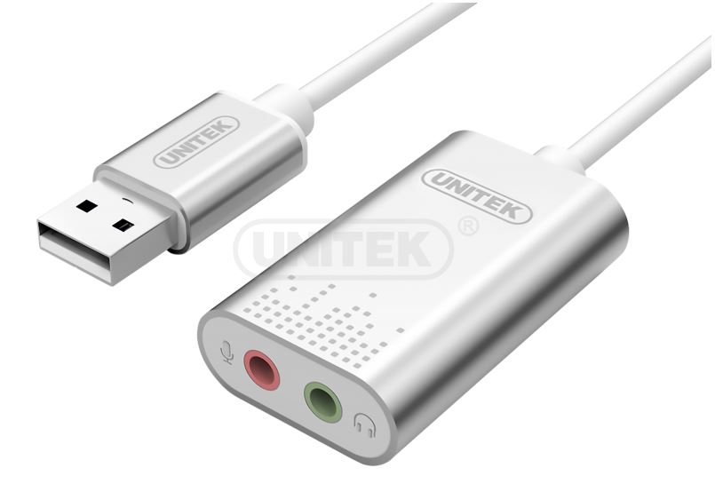 Karta dźwiękowa Unitek Y-247A USB Stereo