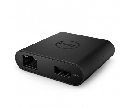 Dell Adapter USB-C na HDMI; VGA; Ethernet; USB 3.0 - DA200