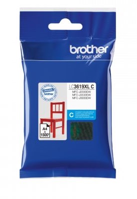 Tusz Brother LC3619XLC Cyan 1500 str. - obrazek 3