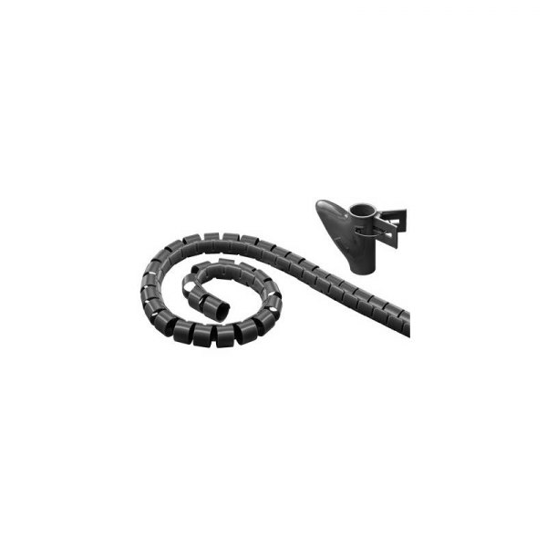 Maskownica do kabli Techly - średnica 25mm, długość 2.5m Czarna