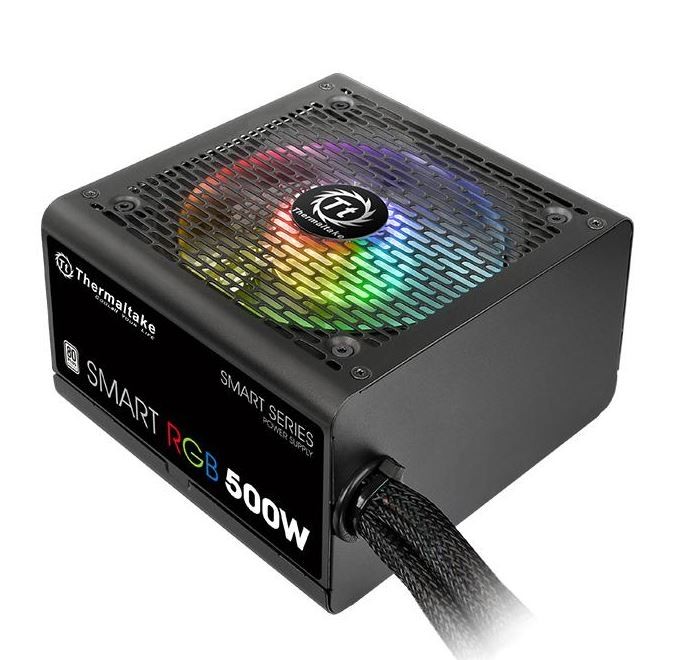 Zasilacz ATX   500W  Thermaltake Smart RGB  80 Plus
