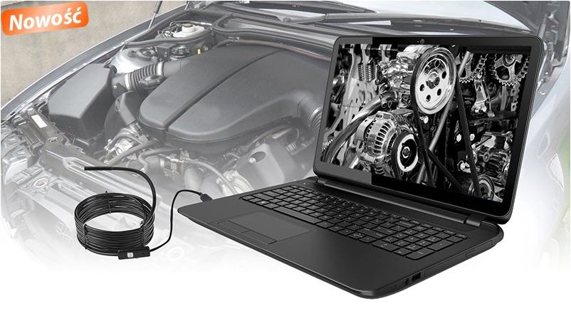 Endoskop USB Media-Tech rozdzielczość VGA długość 5M + diody LED - obrazek 4