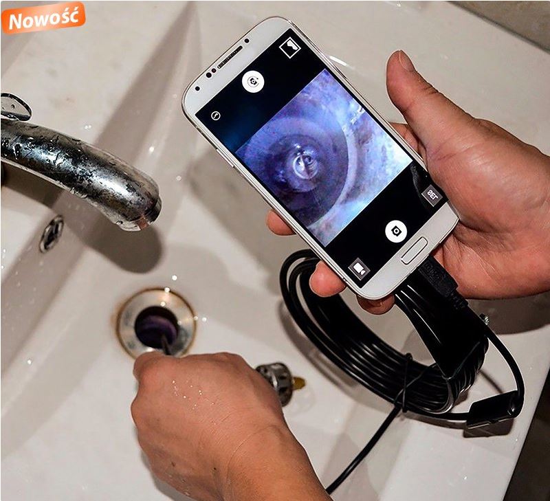 Endoskop USB Media-Tech rozdzielczość VGA długość 5M + diody LED - obrazek 2