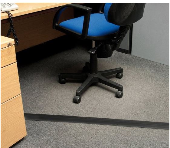 Maskownica do kabli Maclean podłogowa - średnica 105mm, długość 2.0m czarny - obrazek 5