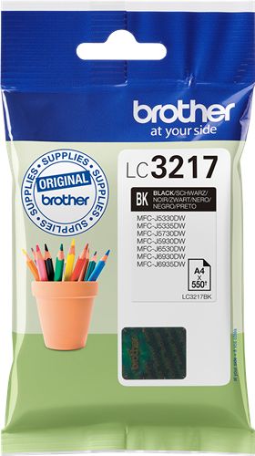 Tusz Brother LC3217BK Black 550 str. - obrazek 3