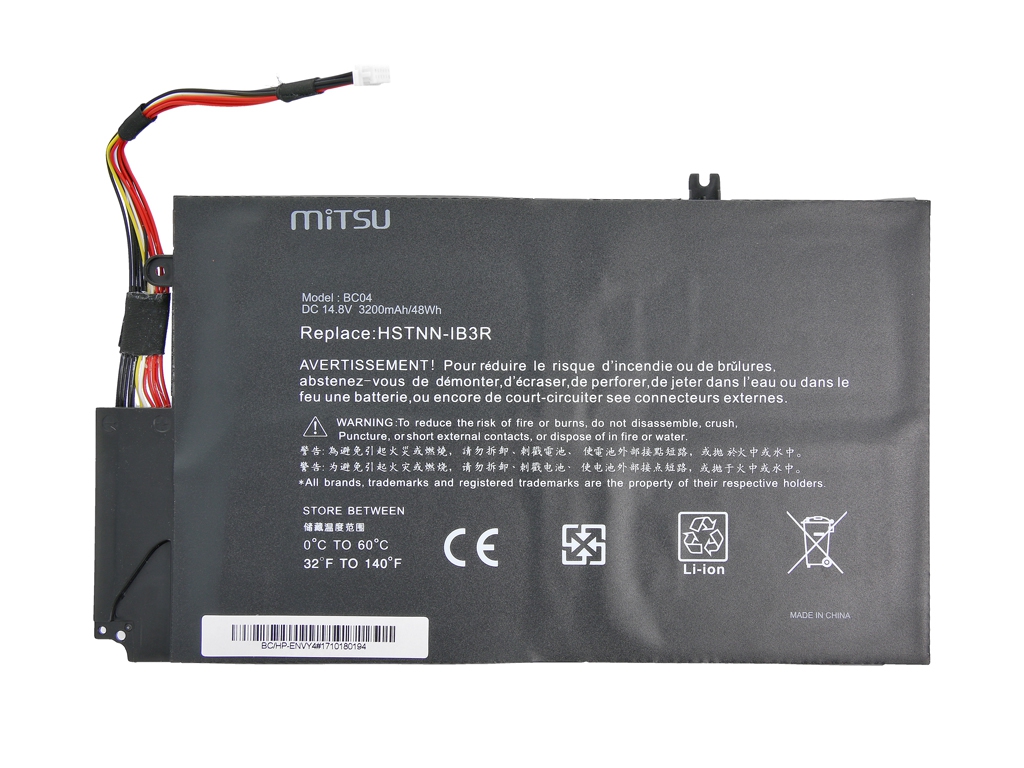 Bateria do laptopa HP Envy 4 14.8 V 3500 mAh - obrazek 3