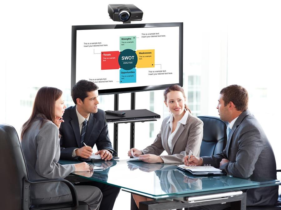 Profesjonalny stand wózek do telewizora na kółkach stolik do 55kg Maclean MC-661 - obrazek 4