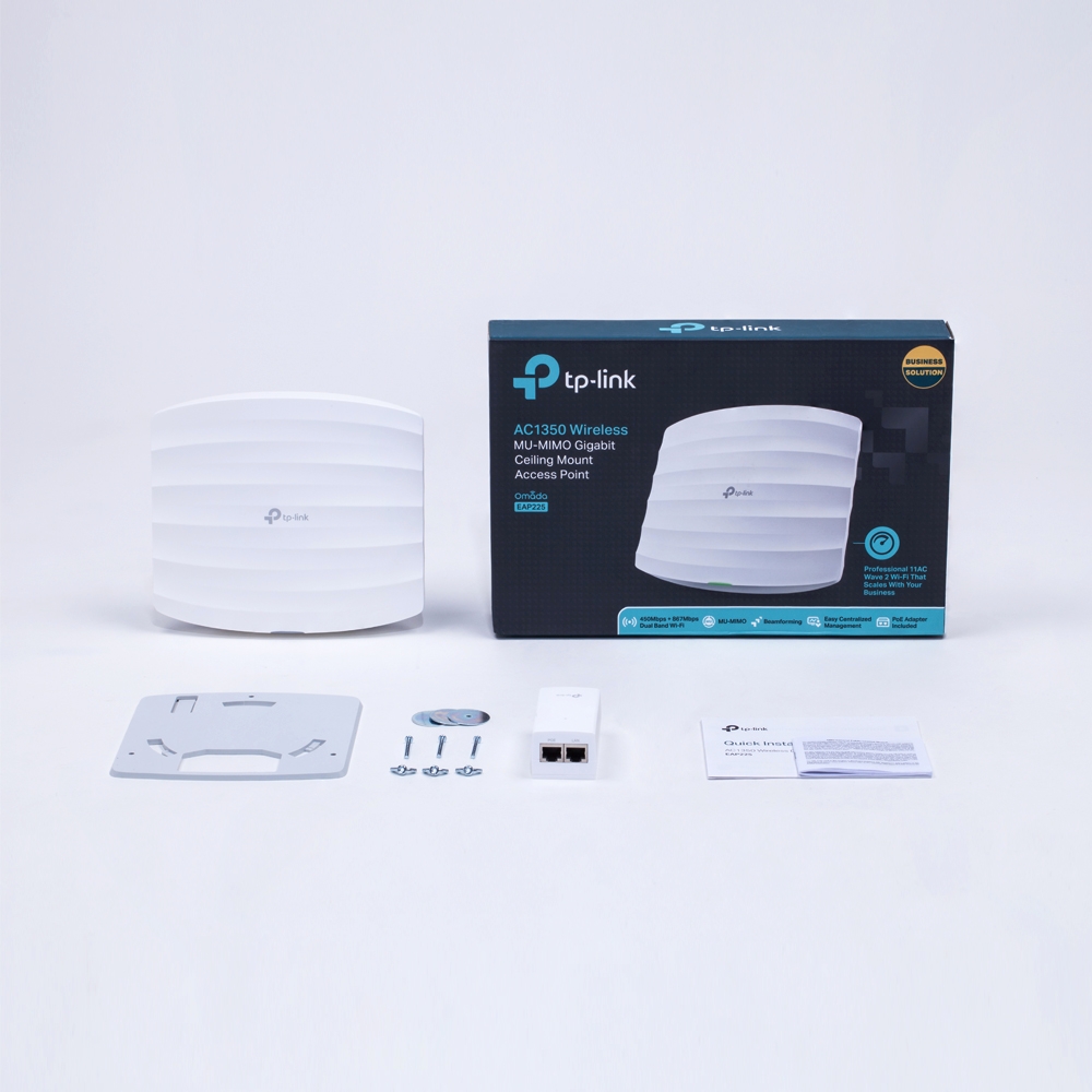 Access Point Dual-Band Wireless AC1200 TP-Link EAP225 PoE - obrazek 3
