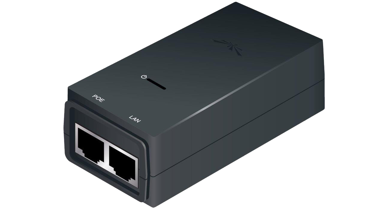 Zasilacz PoE Ubiquiti 24V 24W  Gigabit