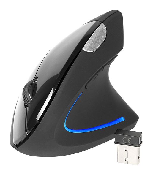 Mysz bezprzewodowa ergonomiczna Tracer Flipper RF nano USB - obrazek 4