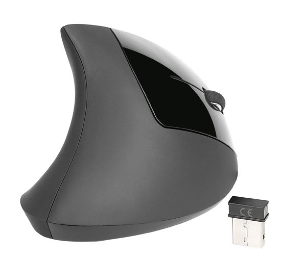 Mysz bezprzewodowa ergonomiczna Tracer Flipper RF nano USB - obrazek 3