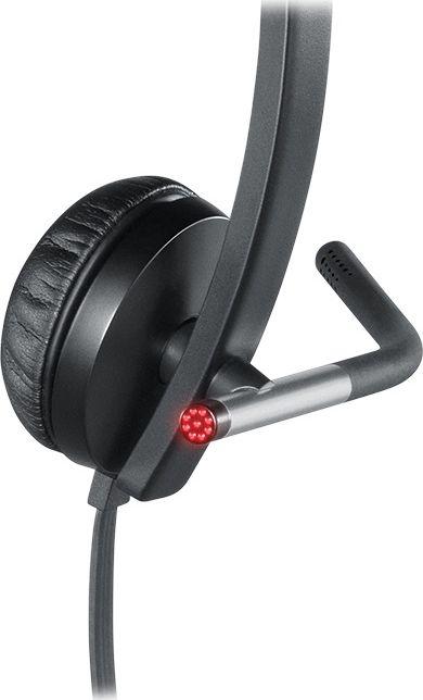 Słuchawki Logitech USB Headset H650e Stereo - obrazek 3