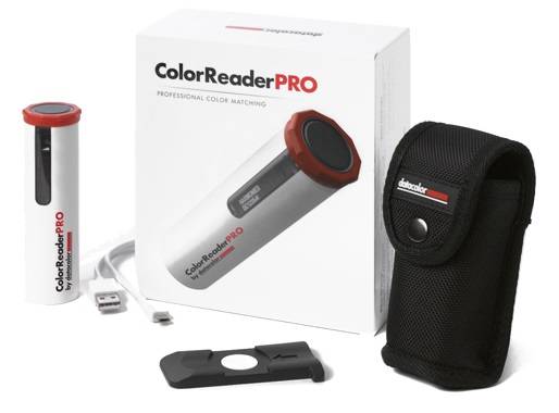 Datacolor ColorReaderPro - spektrokolorymetr pozwalający na identyfikację kolorów z ekranem OLED